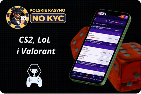 Zakłady na e-sporty bez weryfikacji