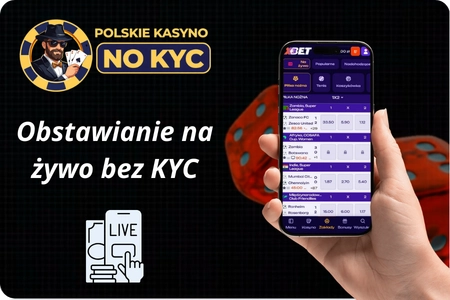 Zakłady live u bukmachera bez dowodu
